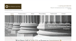 Desktop Screenshot of philadelphiapalawfirms.com